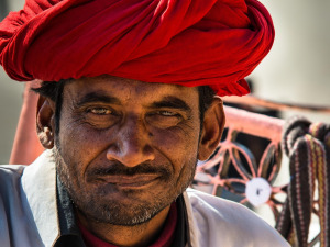 smiling person portrait